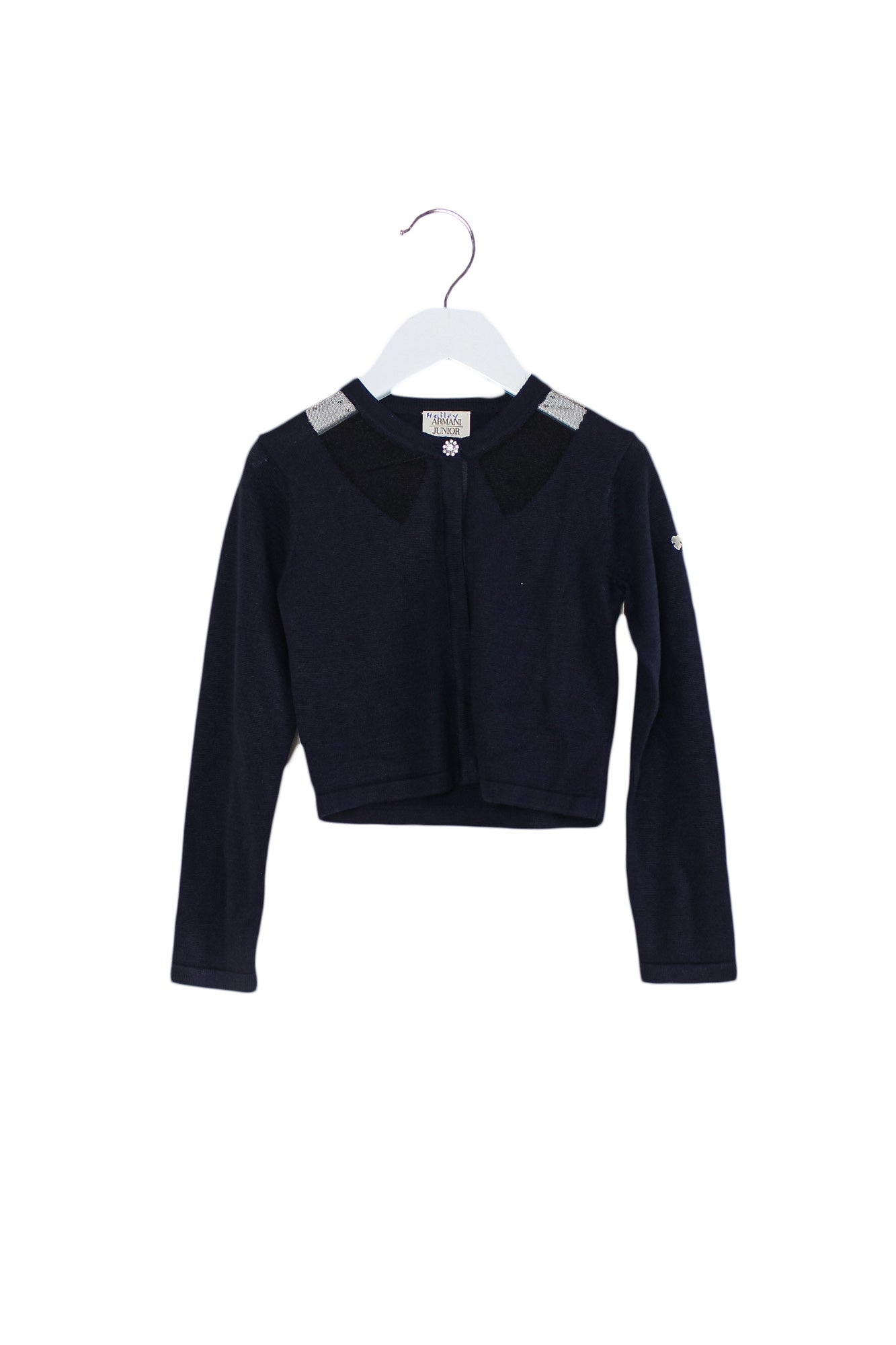 Armani Kids Cardigan Sweater for Girls Size 6T - Soft & Cozy Knit Pullover for School, Playdates & Special Occasions