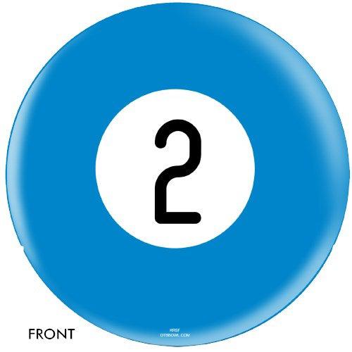 OnTheBallBowling Billiards Bowling Ball - Blue 2 Ball Set for Professional & Recreational Play - Perfect for Bowling Alleys, Home Practice & Game Nights