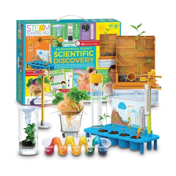 4M STEAM Powered Kids Environmental Science Kit - Fun Scientific Discovery & Learning Toys for Kids - Perfect for Classroom, Homeschool & STEM Education Activities