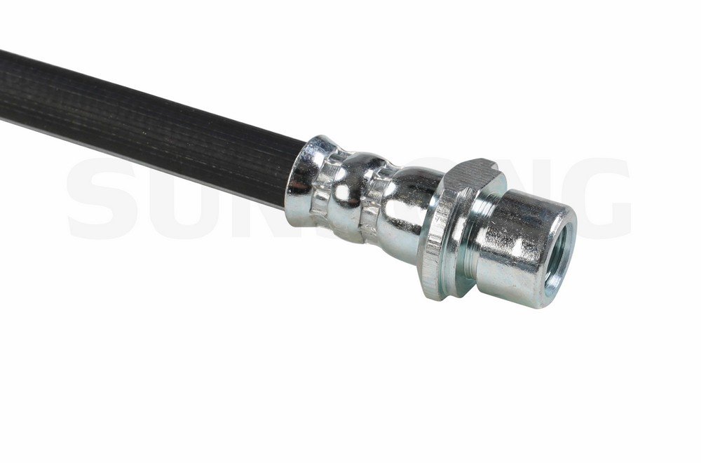 Sunsong 2204837 Brake Hydraulic Hose Replacement - High Performance Brake Line for Trucks, SUVs & Vehicles - Durable DOT Approved Rubber Hose for Safe Braking - Perfect for Off-Roading, Towing & Daily Commute