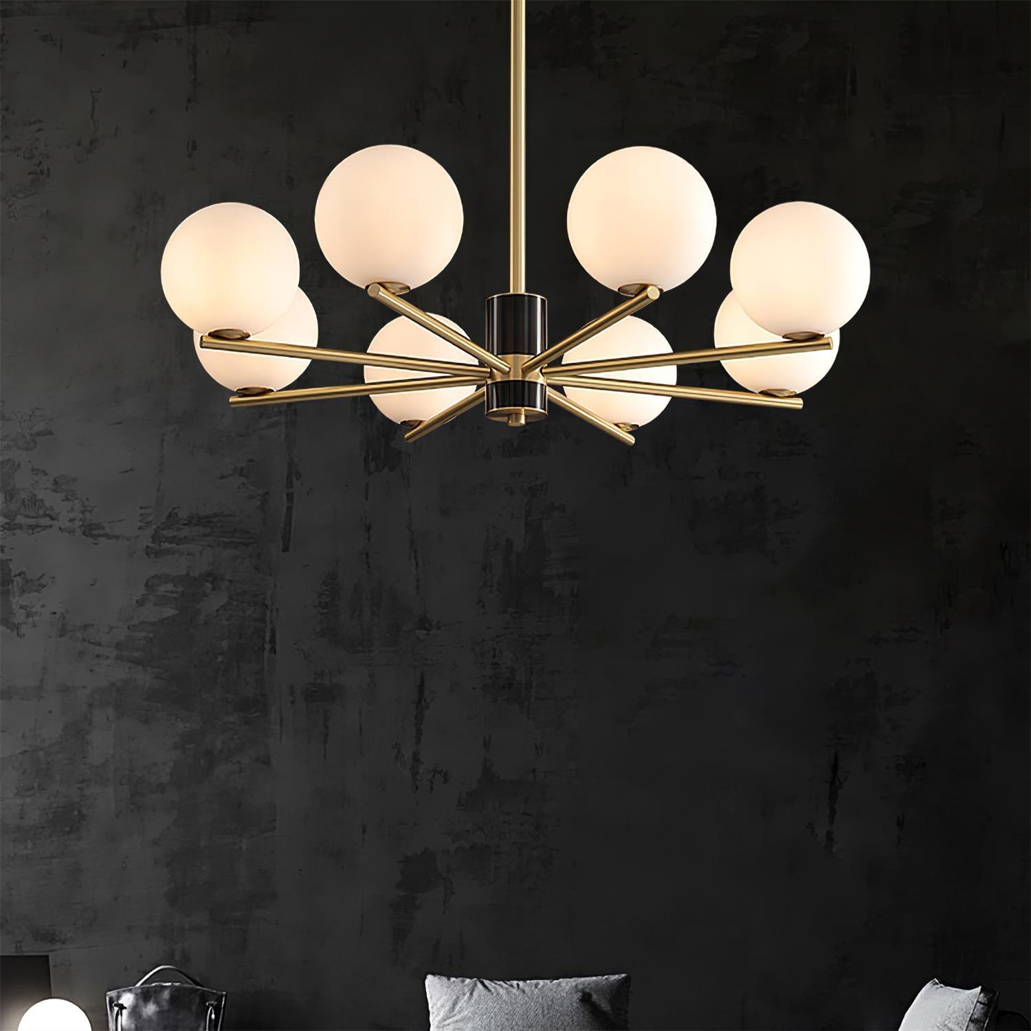 Marais Chandelier - Modern Crystal Ceiling Light Fixture for Dining Room, Living Room & Bedroom | Elegant Lighting Decor for Home & Office