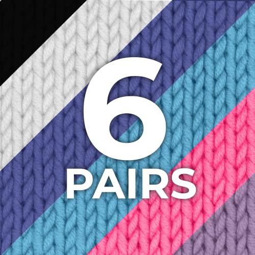 Bright Colors & Neutrals Pack - 6 Pairs
