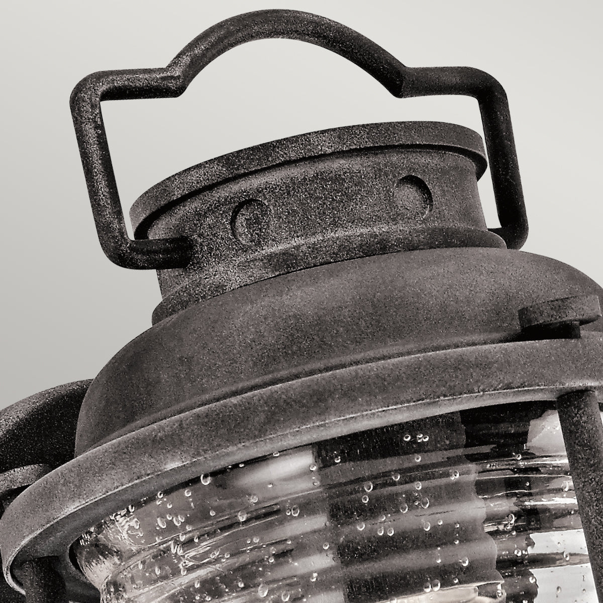 Ashland Bay Small/Medium/Large Wall Lantern - Weathered Zinc/Burnished Bronze Finish Outdoor Lighting for Patio, Garden & Porch Decor