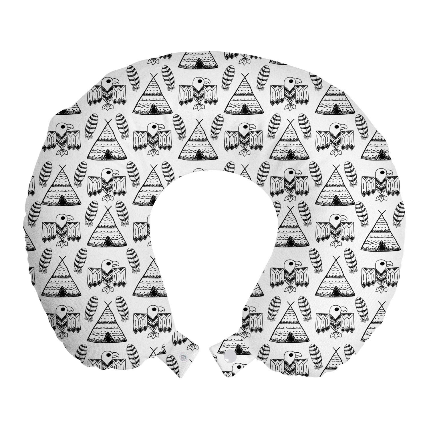 Memory Foam Travel Neck Pillow - 12