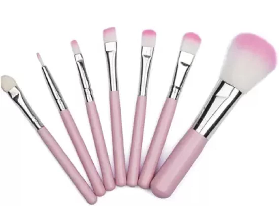 SEYBLUSH 18-Piece Fashion Makeup Kit for Girls with Premium Brushes & Beauty Sponges - Complete Cosmetic Set for Teens, Birthday Gifts, Makeup Practice & Instagram Looks (Pink Brush Set)