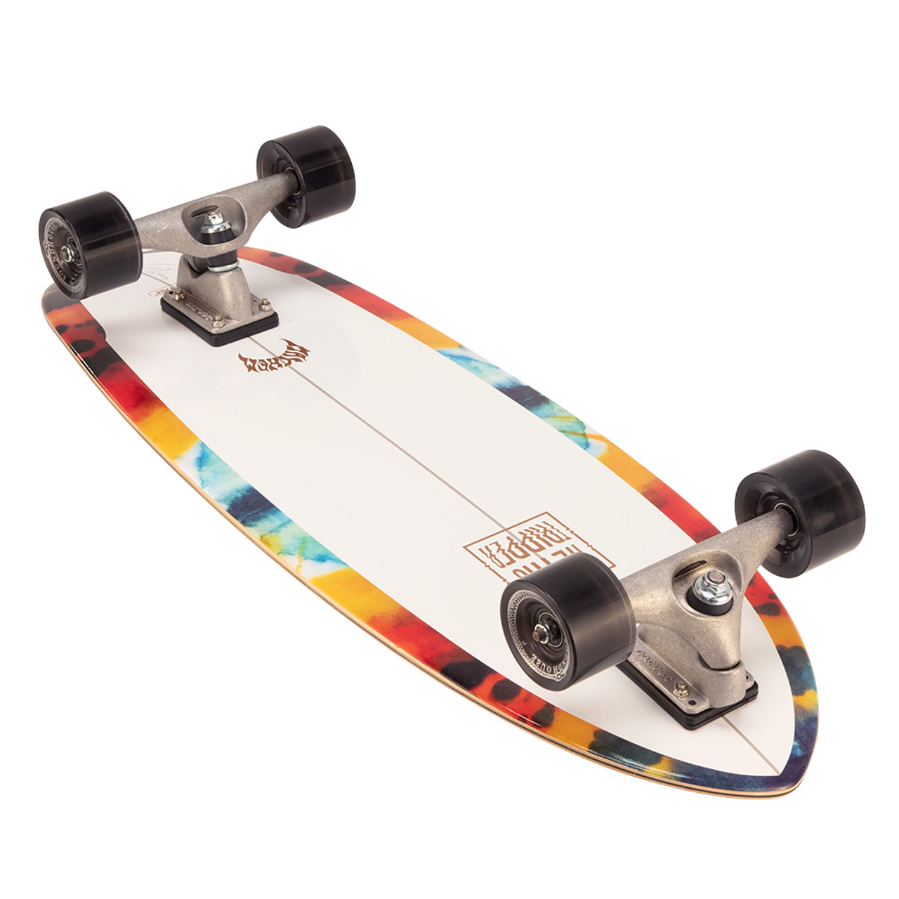 Carver 32” LOST Retro Tripper CX Raw Surfskate - Premium Cruiser Skateboard for Surf Training & Carving - Perfect for Beach Cruising, Street Surfing & Pool Riding