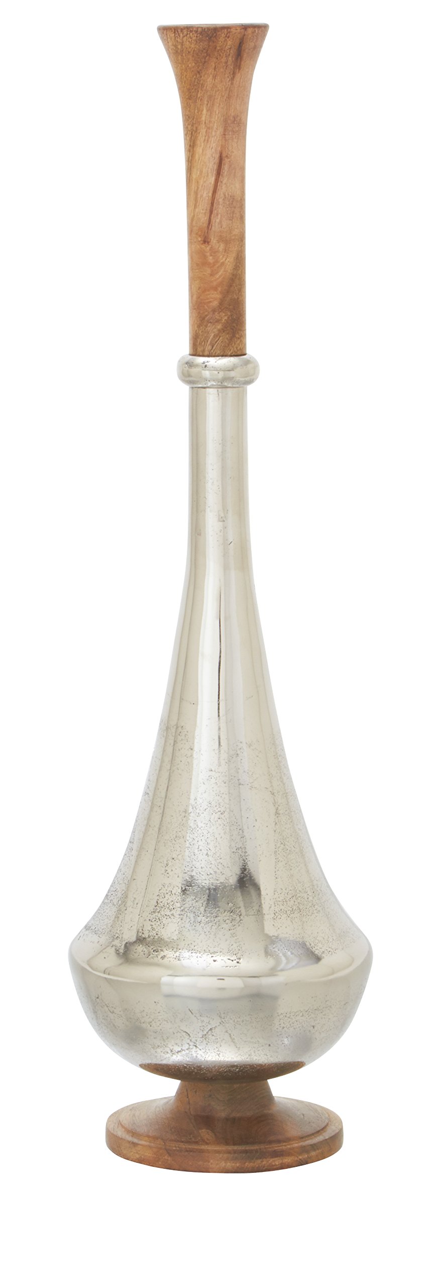 Deco 79 Modern Wooden Vase - 7