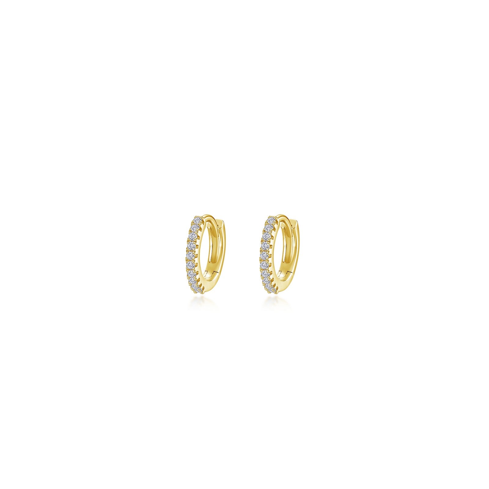 10mm Huggie Hoop Earrings for Women - Gold & Silver Small Huggie Earrings for Daily Wear, Gift Giving & Special Occasions