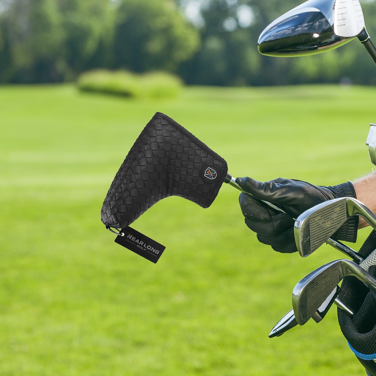 AYMZBD Golf Putter Head Cover - Durable Protector & Funny Wrap for Most Putter Clubs | Waterproof Golf Club Headcover for Men & Women | Perfect for Golf Tournaments, Driving Range & Course Protection