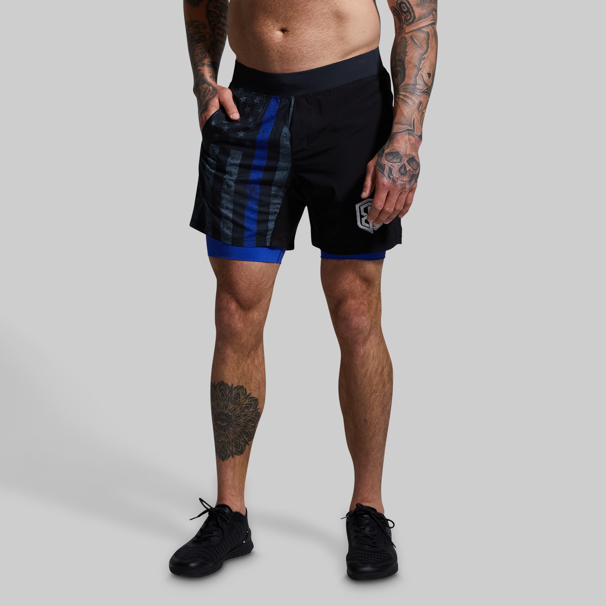 Versatile Compression Shorts with 7