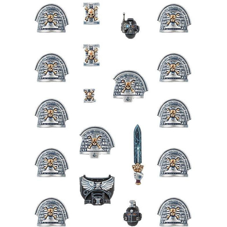 Deathwatch Space Marine Upgrades Kit - Custom Parts & Accessories for Warhammer 40K Miniatures | Perfect for Tabletop Gaming & Model Collectors