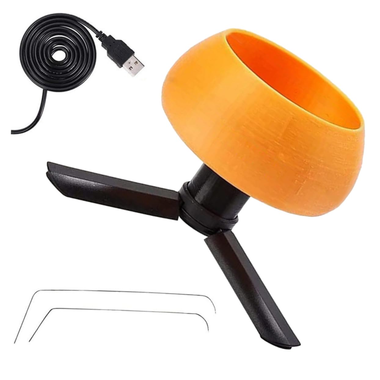 USB Electric Bead Threader & Spinner Kit - Beading Tool for Bracelets, Necklaces & Clay Bead Charms | Includes Bead Loader, Holder & Stringing Accessories | Perfect for Jewelry Making, DIY Crafts & Beading Projects