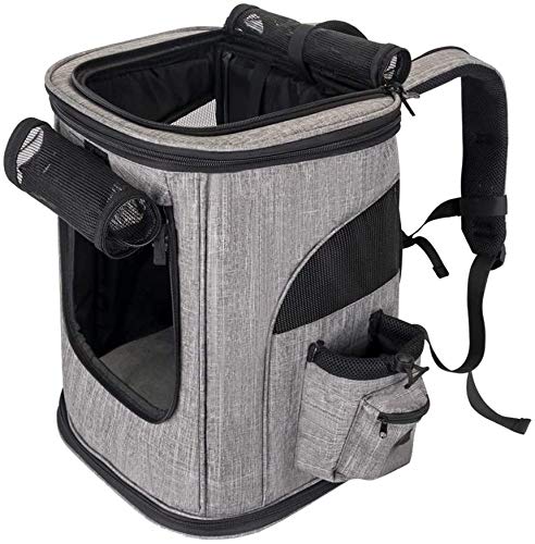 Premium Pet Carrier Backpack for Large & Small Dogs, Cats & Puppies - Airline Approved, Ventilated & Comfortable for Travel, Hiking & Outdoor Adventures