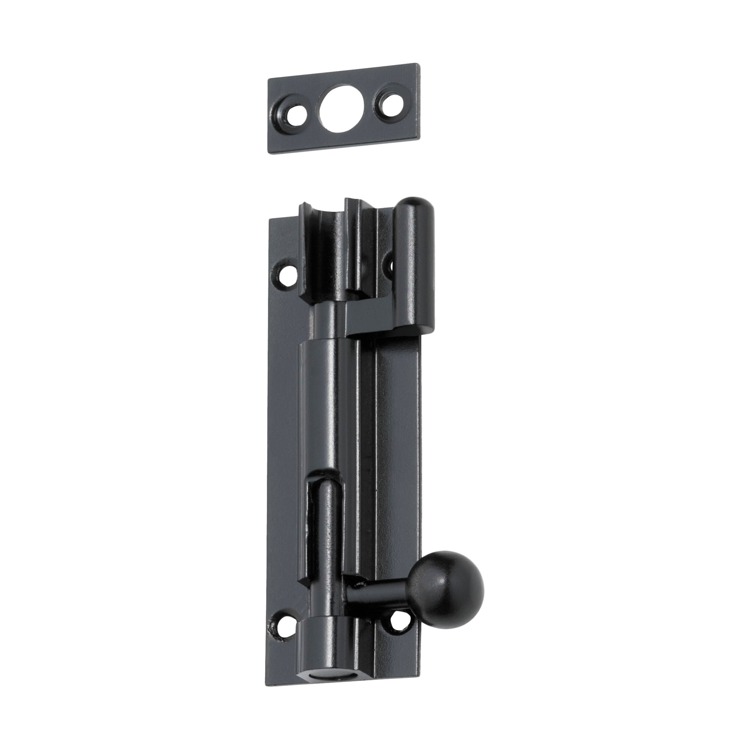 1944 Barrel Bolt Offset Matte Black 3