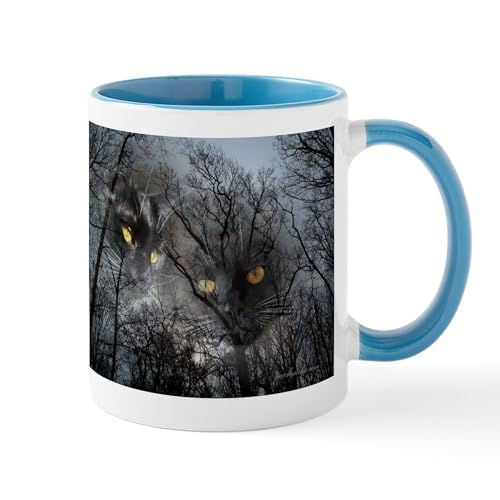 White/Blue Inside - Enchanted Forest 1 Mug