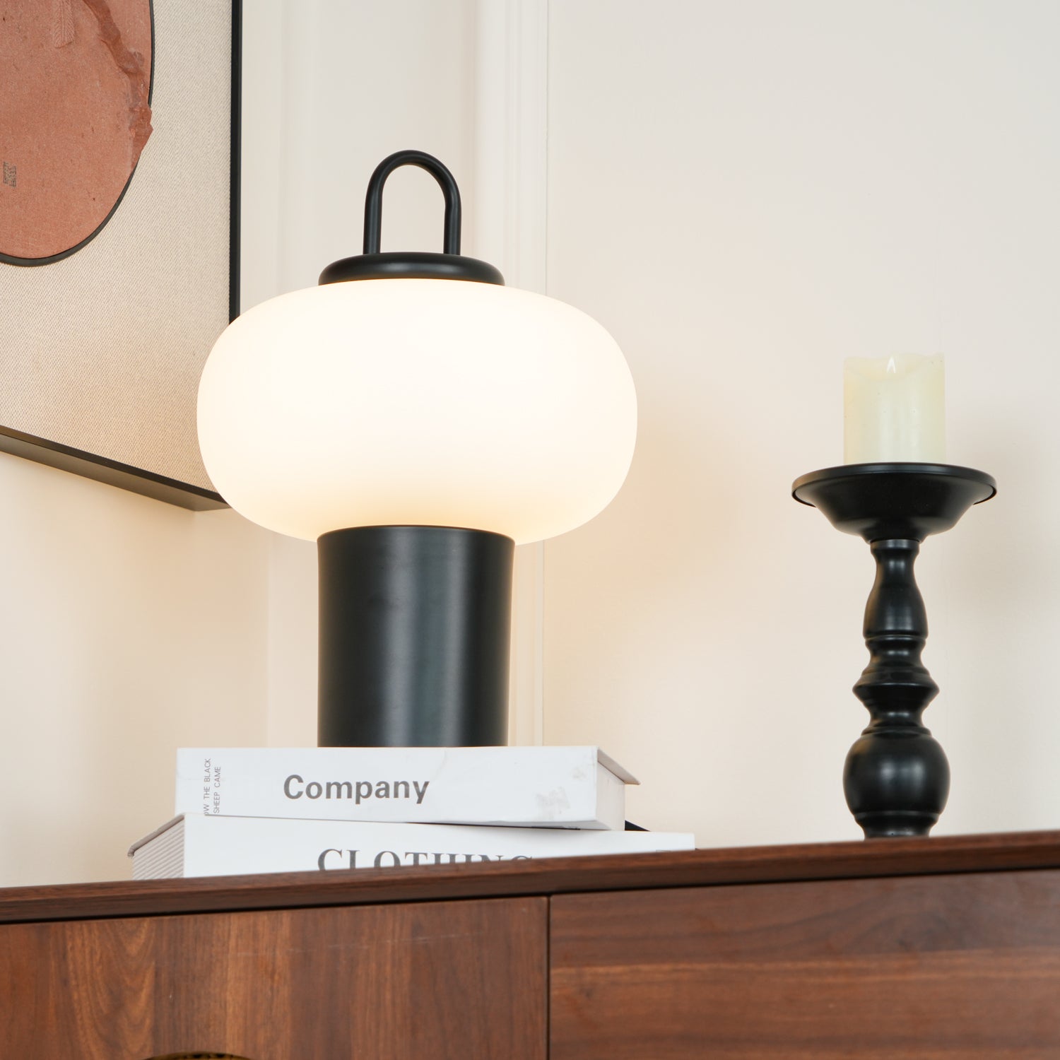 Modern Nox Table Lamp - Adjustable LED Desk Light with USB Port for Home Office, Bedroom & Study - Perfect for Reading, Working & Nightstand Use