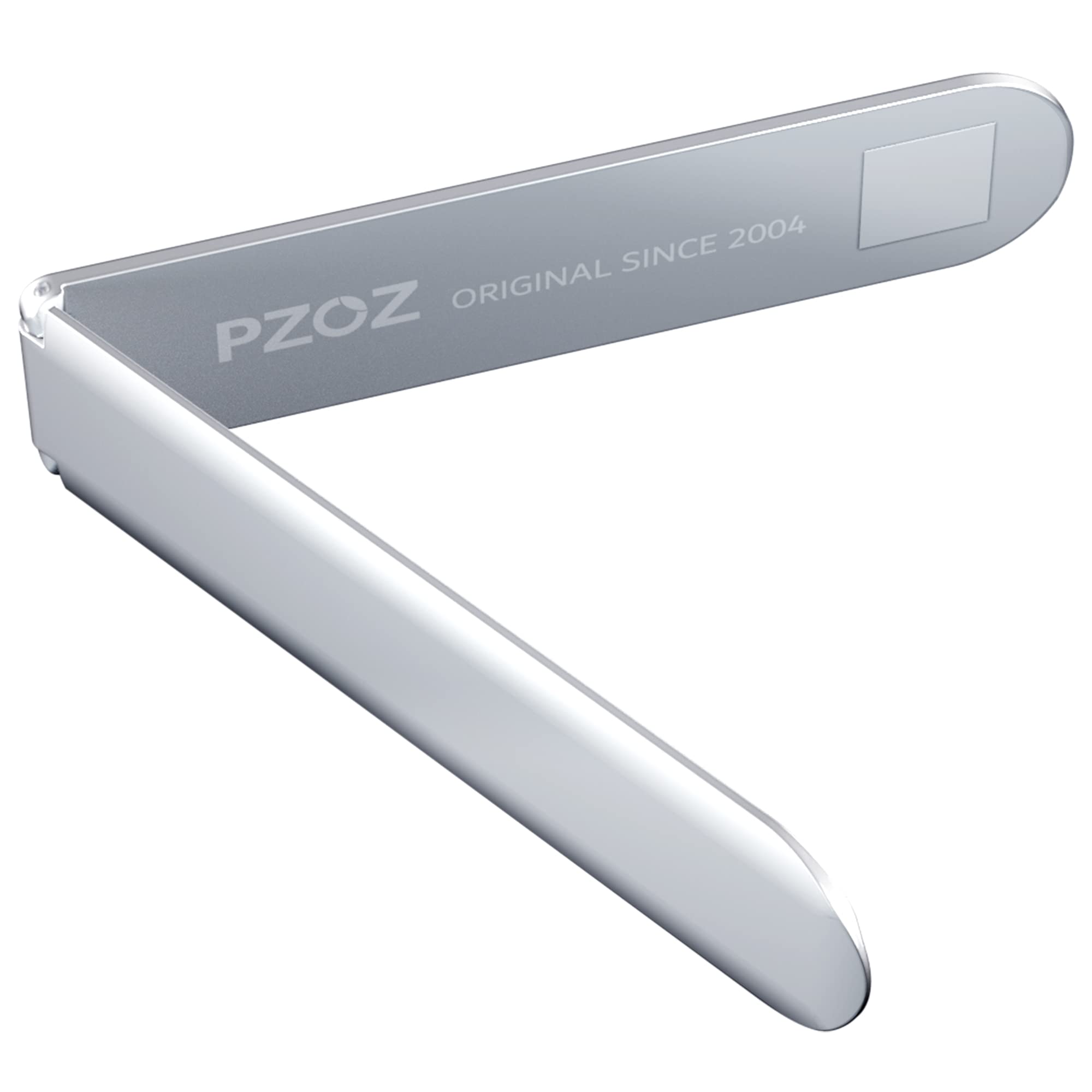 PZOZ Adjustable Phone Kickstand - Vertical & Horizontal Stand for iPhone 16/15/14/13/12/Pro Max/Mini/SE & Samsung Galaxy S22 - Silver | Perfect for Desk Work, Video Calls, Gaming & Hands-Free Viewing