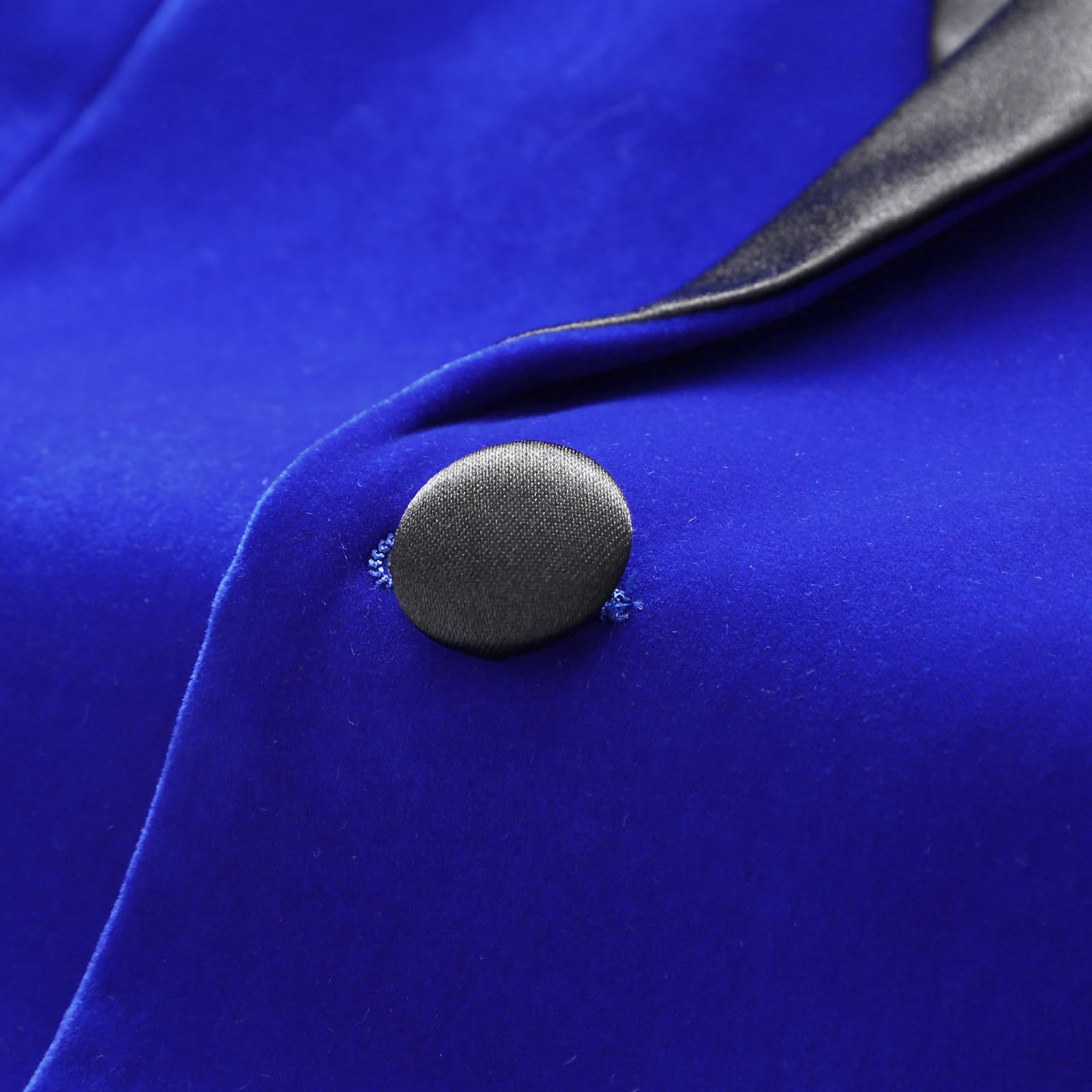 Men's Velvet Blazer Slim Fit Suit Jacket - Peaked Lapel Single Button Tuxedo Blazer for Wedding, Prom & Formal Events | Elegant Dinner Jacket for Special Occasions