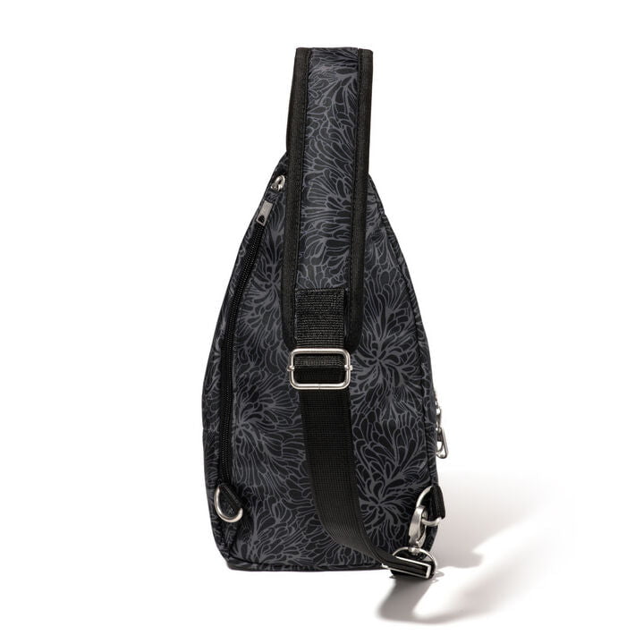 Baggallini Securtex Anti-Theft Crossbody Sling Bag for Women - RFID Blocking, Lightweight & Secure Travel Purse - Perfect for Day Trips, Commuting, and Shopping