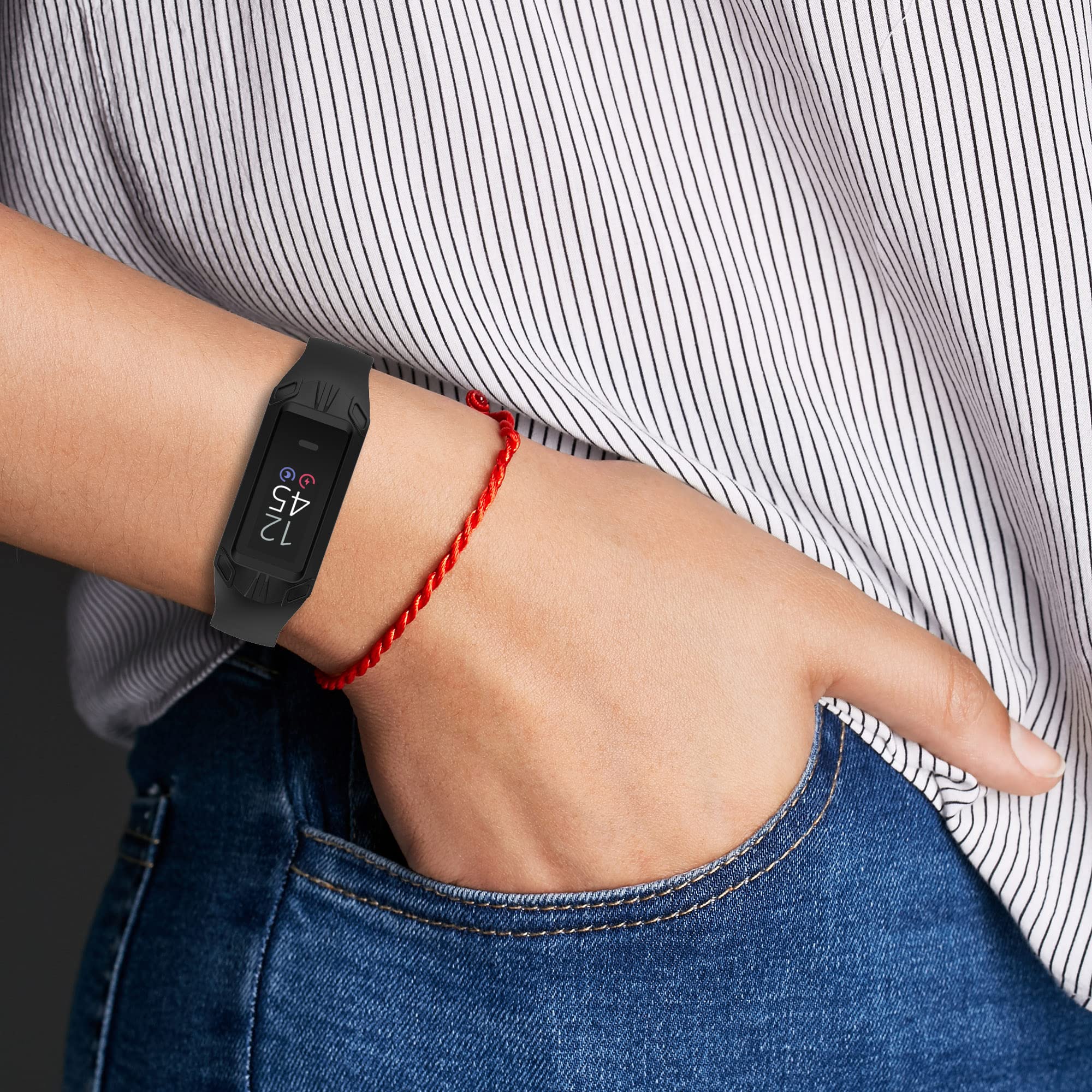 BabyValley Soft Sport Adjustable Replacement Bands for Amazon Halo View Fitness Tracker - Comfortable Wristbands Compatible with Halo View - Perfect for Workouts, Running & Daily Activity Tracking