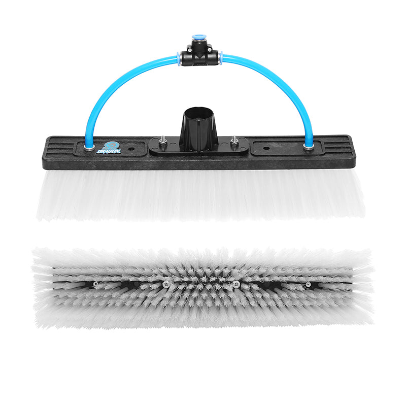 Blue Dragon Nylon Dual Trim Brush 12in/30cm - Professional Hair Cutting & Styling Tool for Salons & Home Use