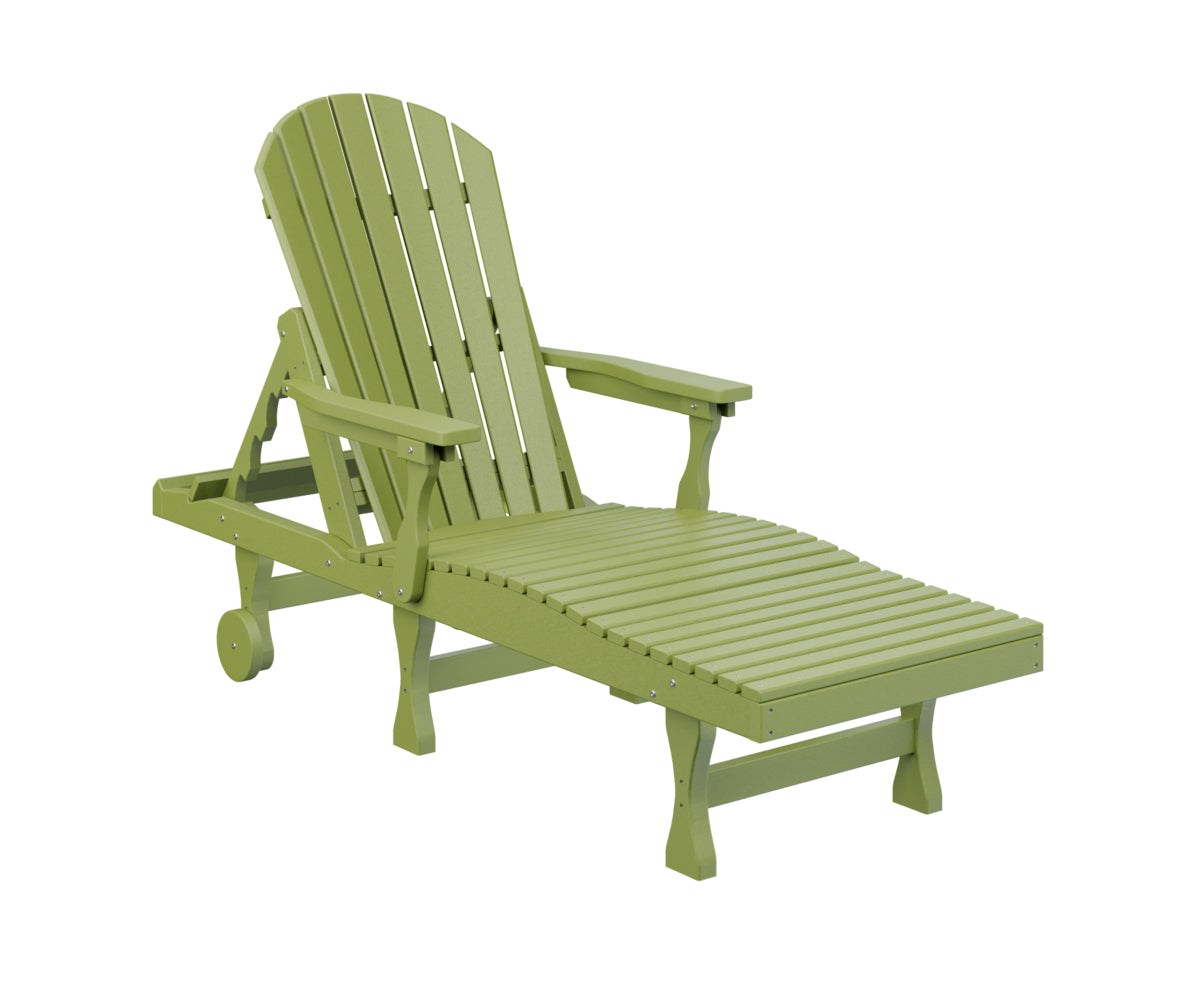 Berlin Gardens Comfo Back Chaise Lounge - Premium Outdoor Patio Furniture for Relaxing, Sunbathing & Poolside Lounging