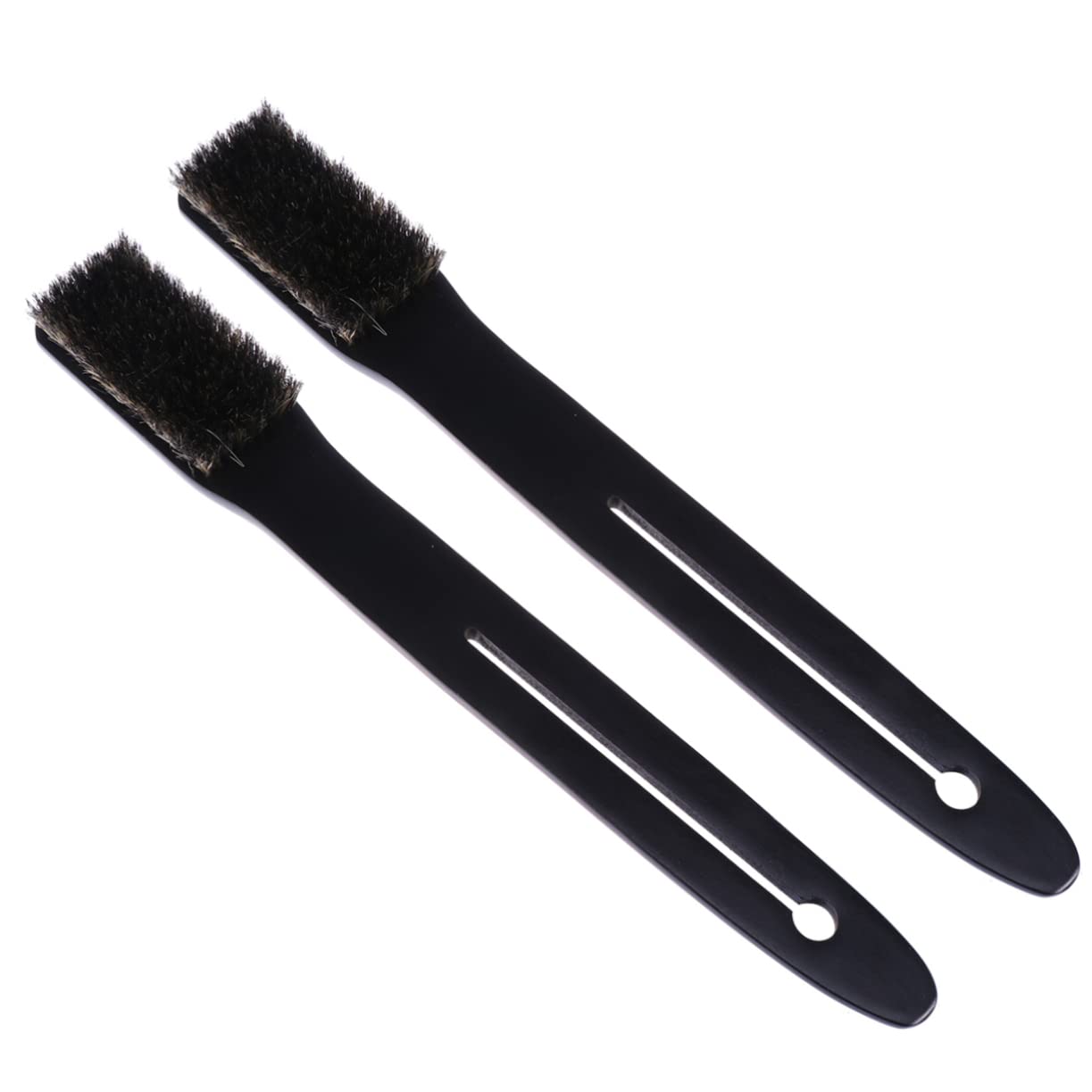 FOMIYES 2-Pack Natural Bristle Shower Brush Set - Exfoliating Body Scrubber, Back Scrubber & Massager for Smooth Skin | Perfect for Bath, Spa & Self-Care Routine