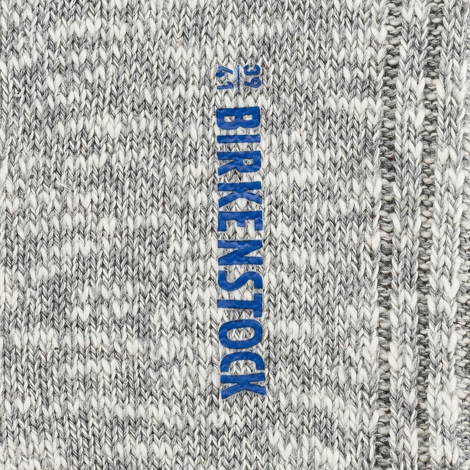 Birkenstock Women's Cotton Slub Socks - Soft & Breathable Gray White Crew Socks for Everyday Comfort | Perfect for Sandals, Sneakers & Casual Wear