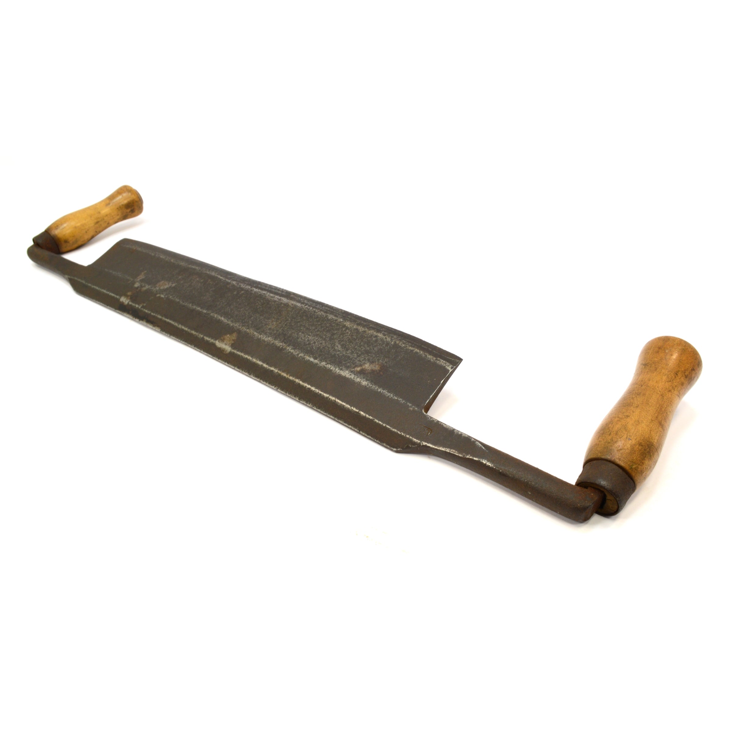 MAST BUILDER'S DRAW KNIFE - High Quality Woodworking Tool for Shaping & Carving Wood - Perfect for Boat Building, Timber Framing & DIY Wood Projects