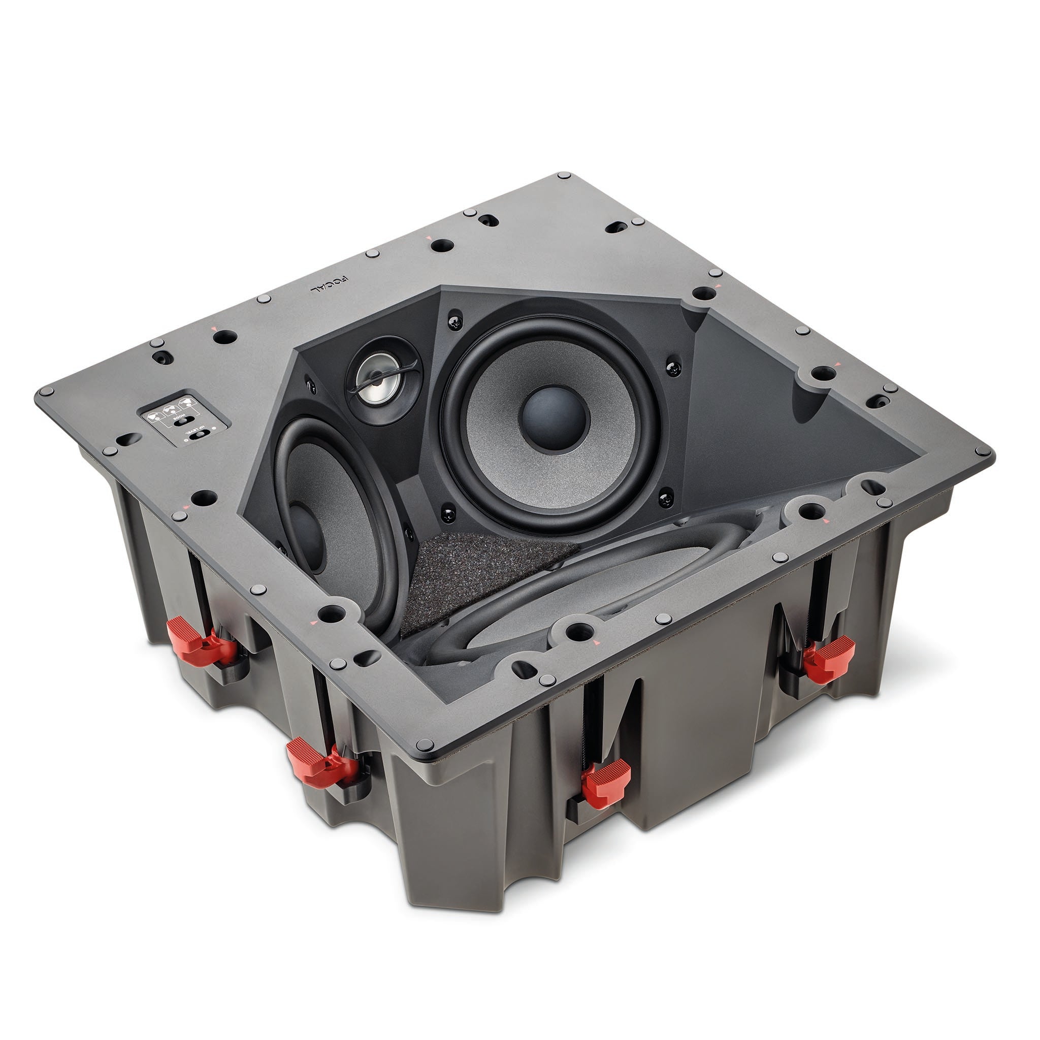 Focal 100ICLCR5 In-Wall & In-Ceiling Speaker - High-Quality Home Theater & Surround Sound System for Living Room, Bedroom, or Office Audio Setup