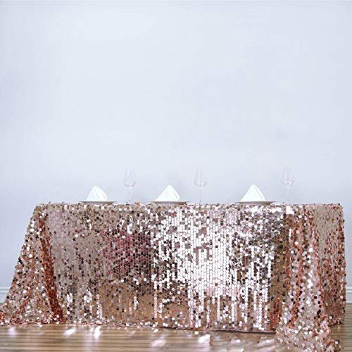 Premium Sequin Rectangle Tablecloth 90