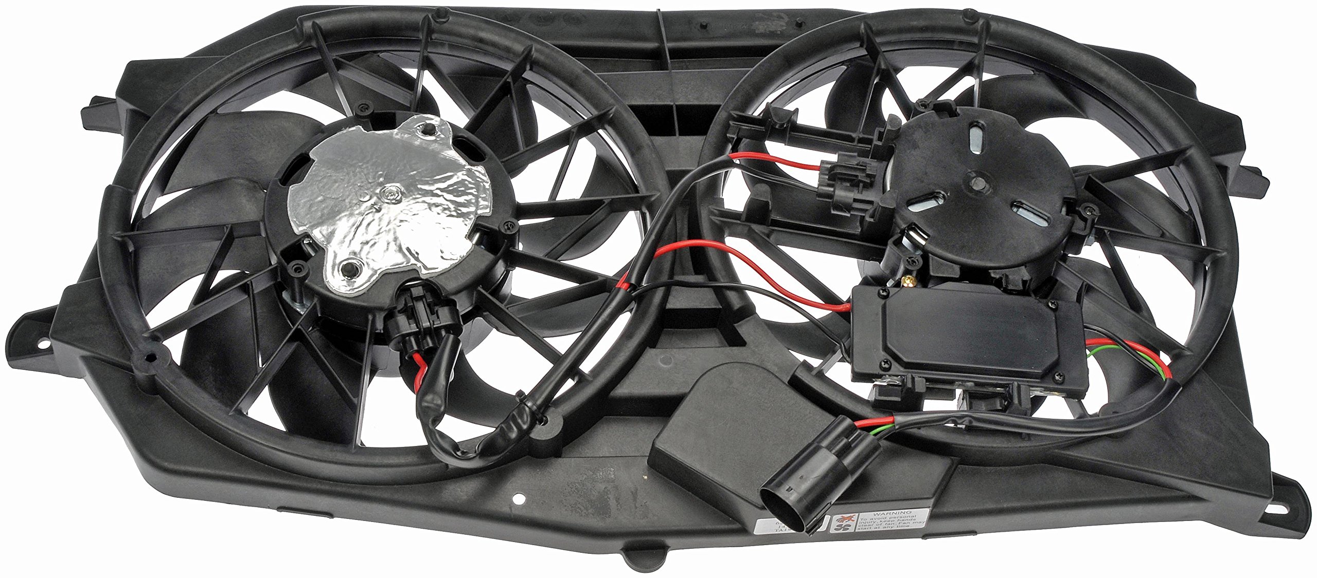 Dorman 621-044 Engine Cooling Fan Assembly Replacement for Ford F-150, Mercury Mountaineer & More - Perfect for Overheating Prevention & Summer Driving