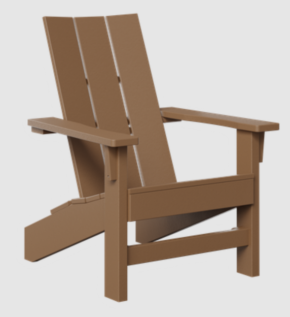 Premium Modern Adirondack Chair - Weather-Resistant Outdoor Patio Furniture for Garden, Poolside & Backyard Relaxation