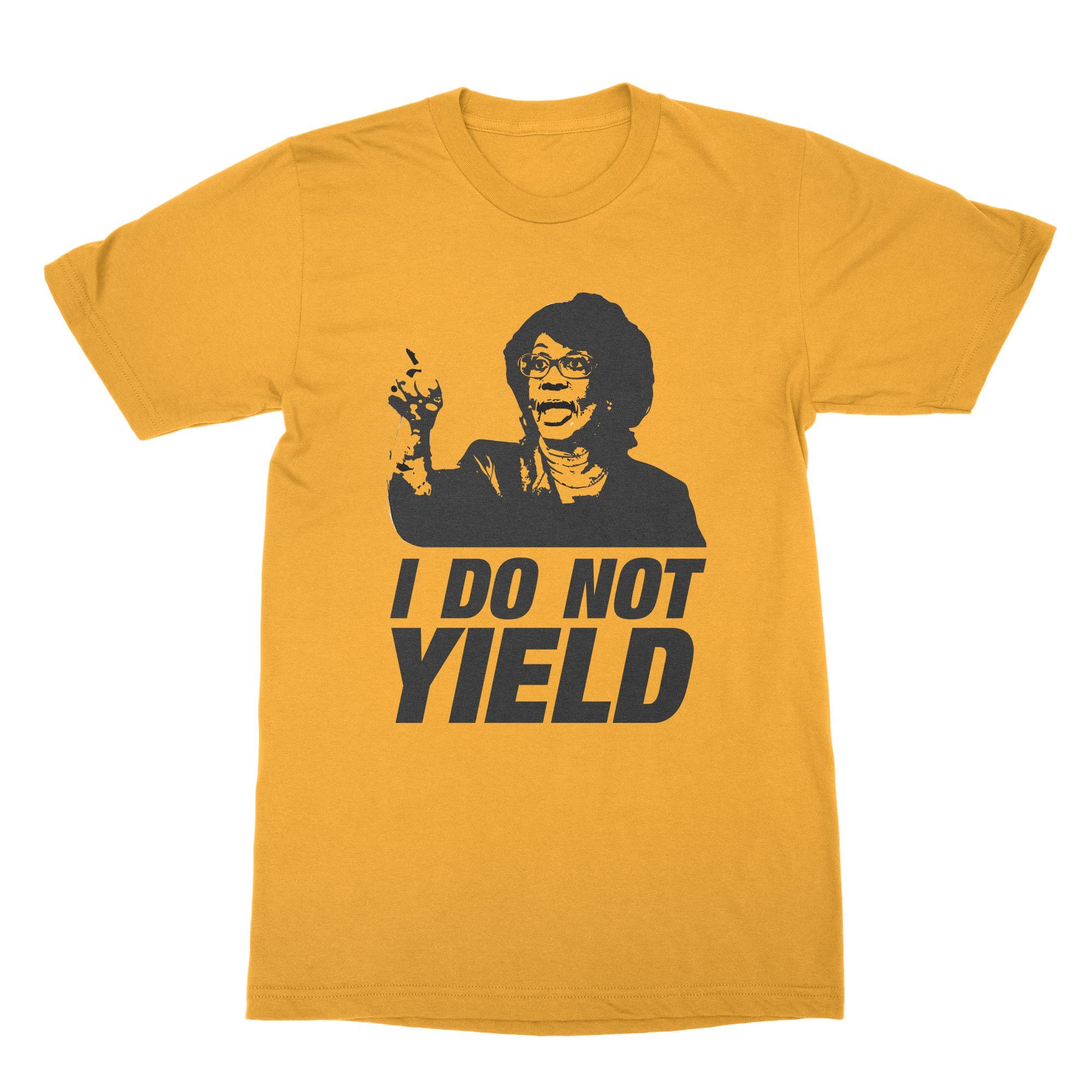Unisex 'I Do Not Yield' & 'Reclaiming My Time' Motivational T-Shirt - Perfect for Protests, Political Events & Women's Empowerment Gatherings
