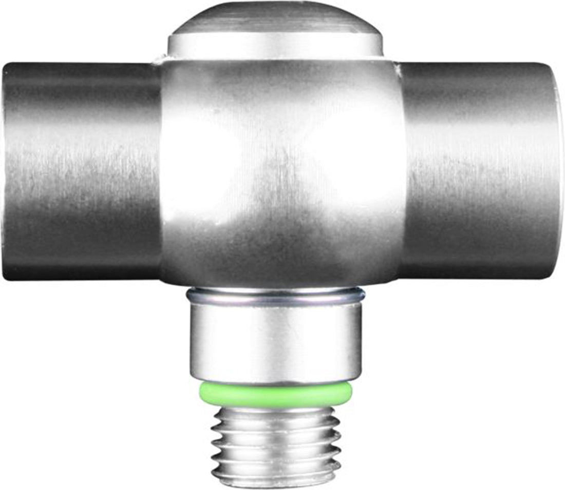 BTS Double Outlet 90° Low Pressure Hose Adaptor A13910602 - Universal Water & Air Connector for Garden, Irrigation & Industrial Use
