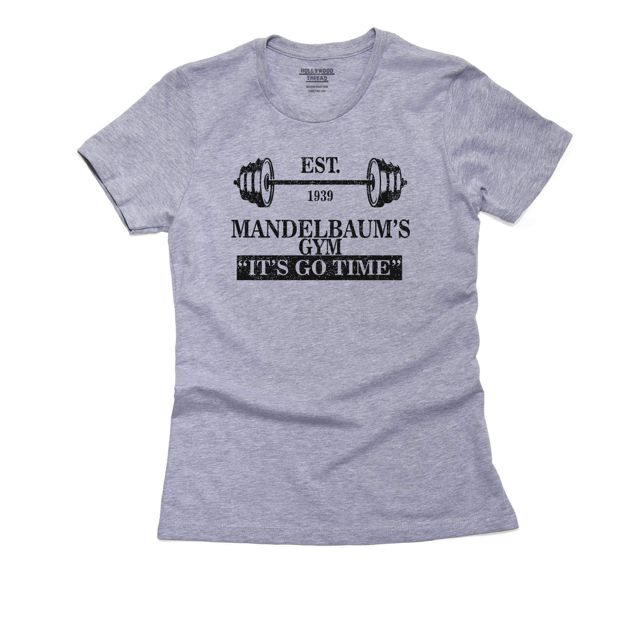 Funny Mandelbaum's Gym - It's Go Time Women's Cotton T-Shirt | Comfortable Casual Wear for Workouts & Everyday Use
