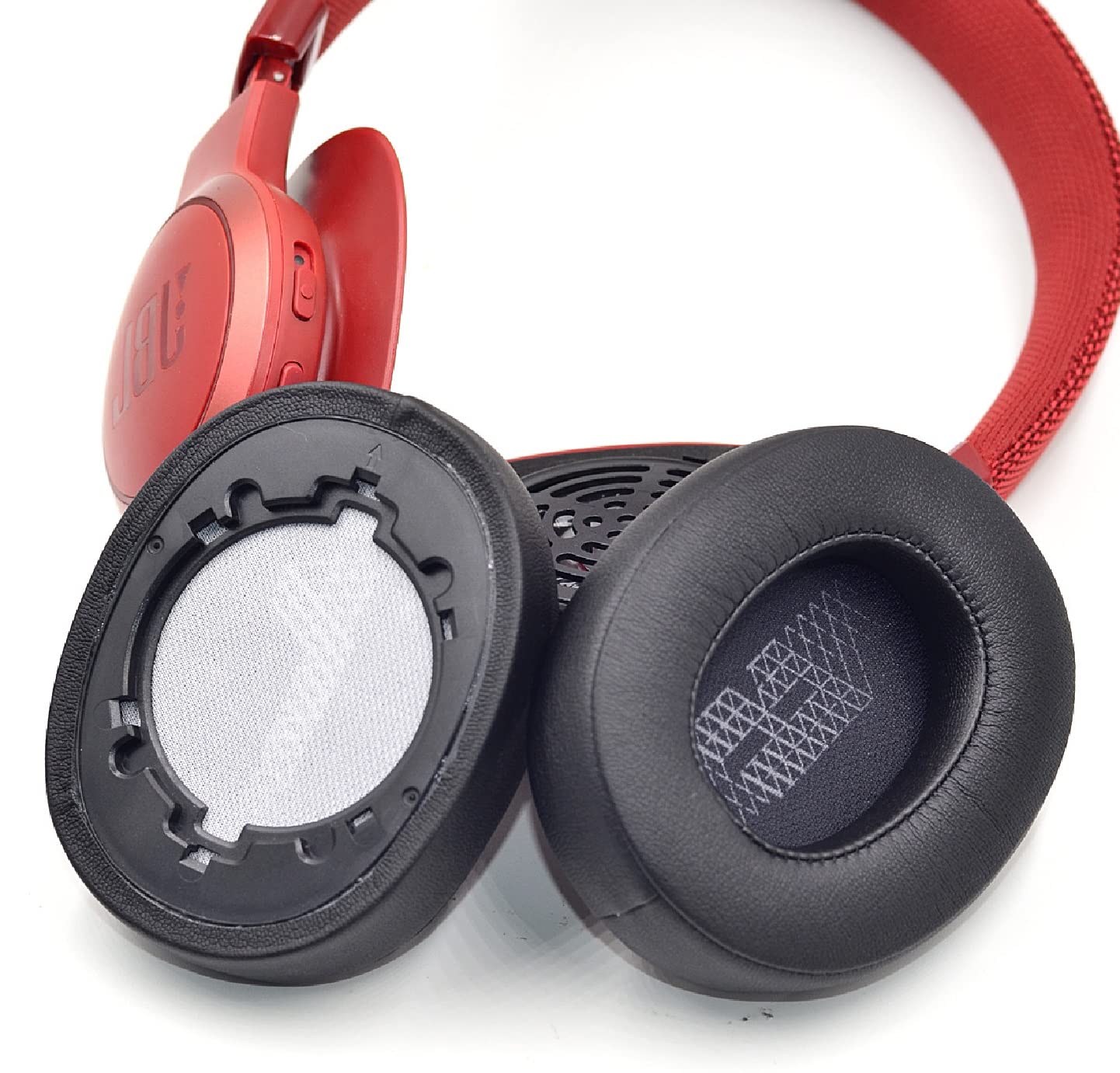 JBL Live 500BT Replacement Ear Pads - Premium Black Memory Foam Cushions for Headphones - Noise Isolation & Comfort Upgrade for Music, Gaming & Work