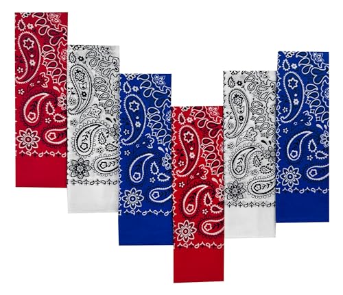 2 Red / 2 White / 2 Royal Blue