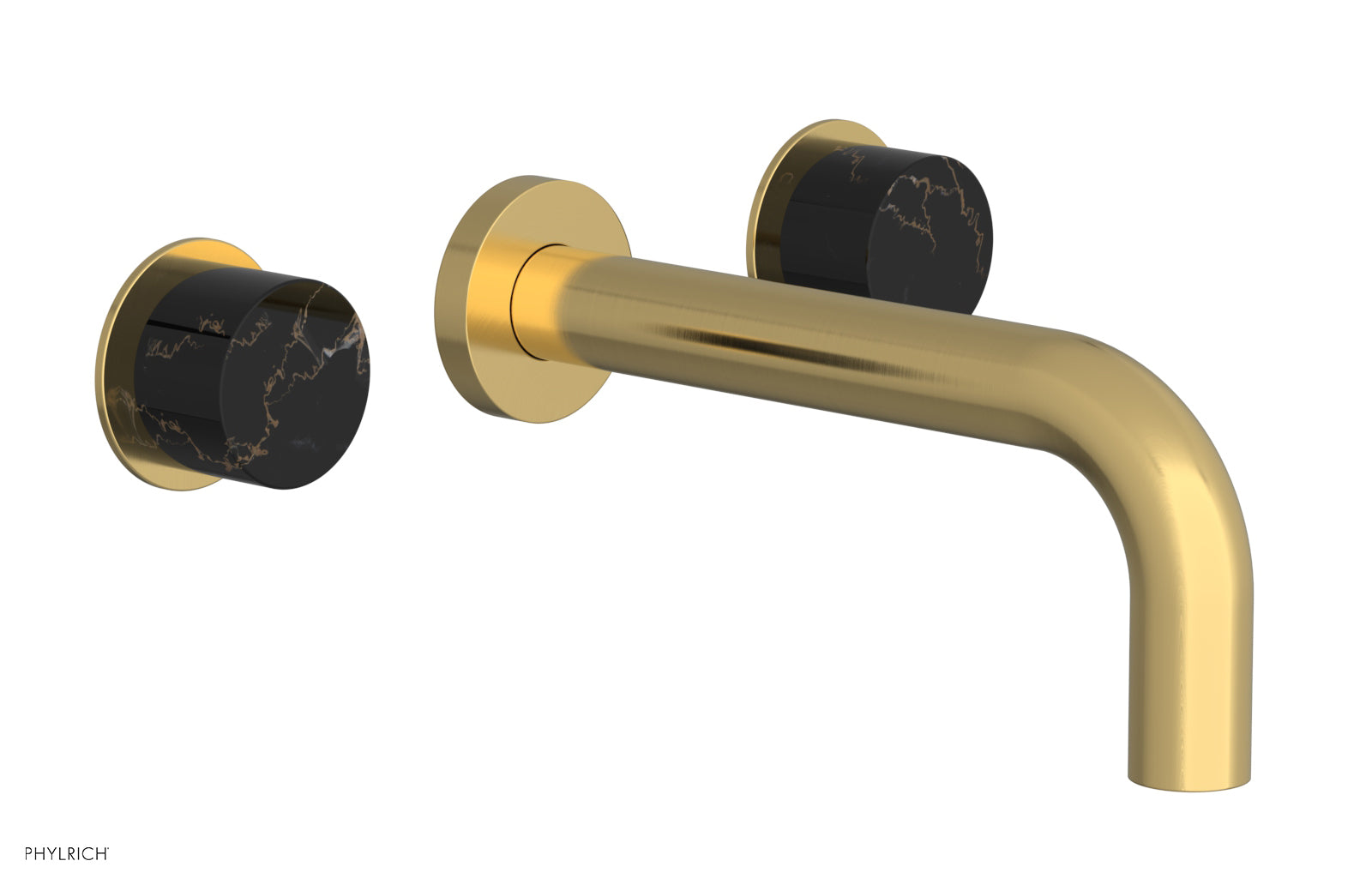Premium Black Marble Wall Tub Set with Elegant Handles - 230 58 - Perfect for Modern Bathroom & Spa Decor