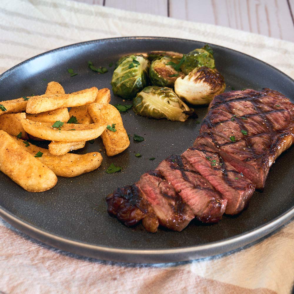 Nebraska Star Beef Prestige Steaks - 6 Pack (6-8oz NY Strip Steaks) with Premium Seasoning | Gourmet Steak Gift Box for Grilling, BBQ & Special Occasions