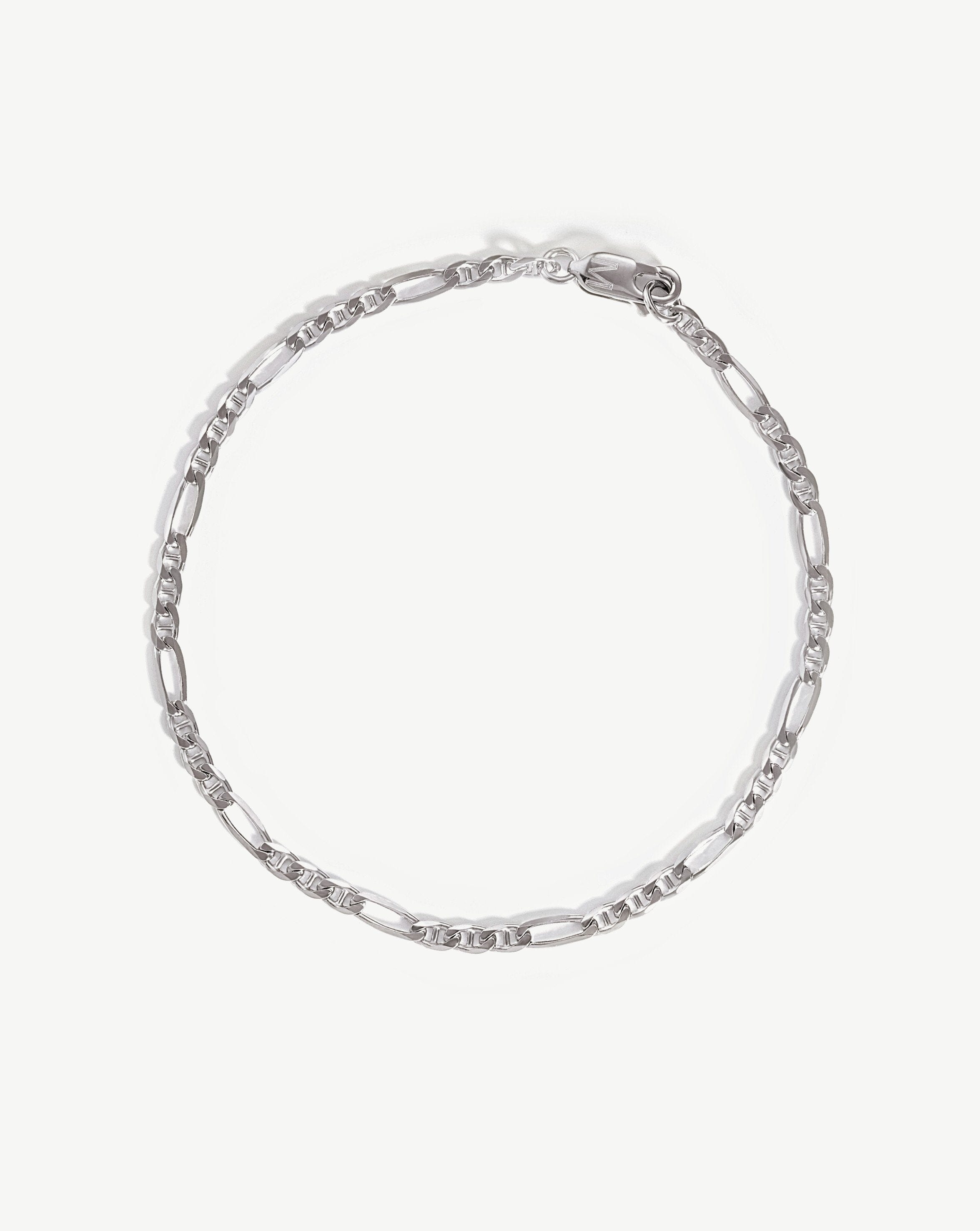 Filia Chain Bracelet for Men - Stainless Steel Adjustable Link Bracelet | Trendy & Durable Jewelry Gift for Him | Perfect for Casual Wear, Parties & Special Occasions