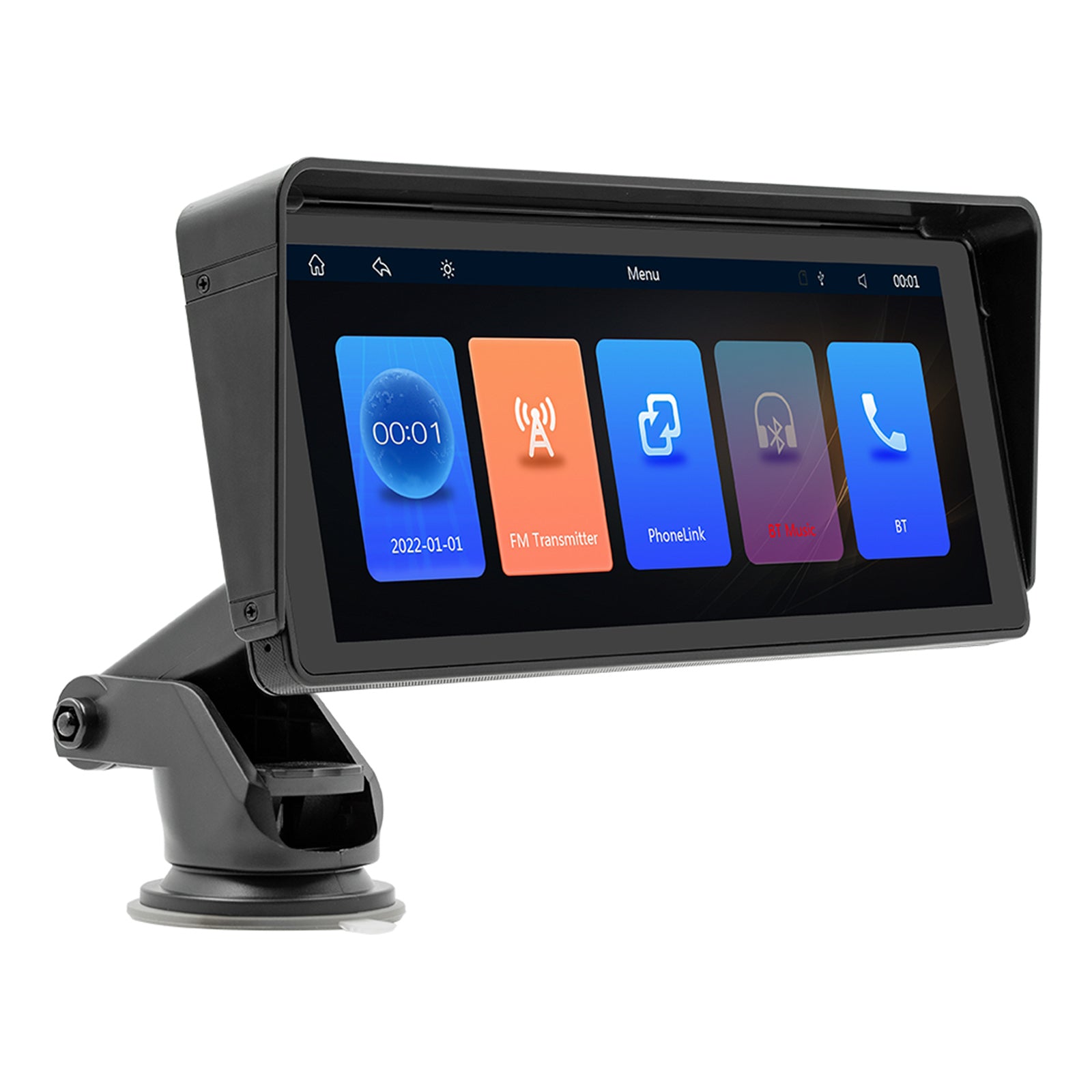 10.26 Car MP5 Player with Bluetooth, FM Transmitter & Wireless CarPlay - 4 LED Backup Camera for Safe Parking | Perfect for Road Trips & Daily Commutes