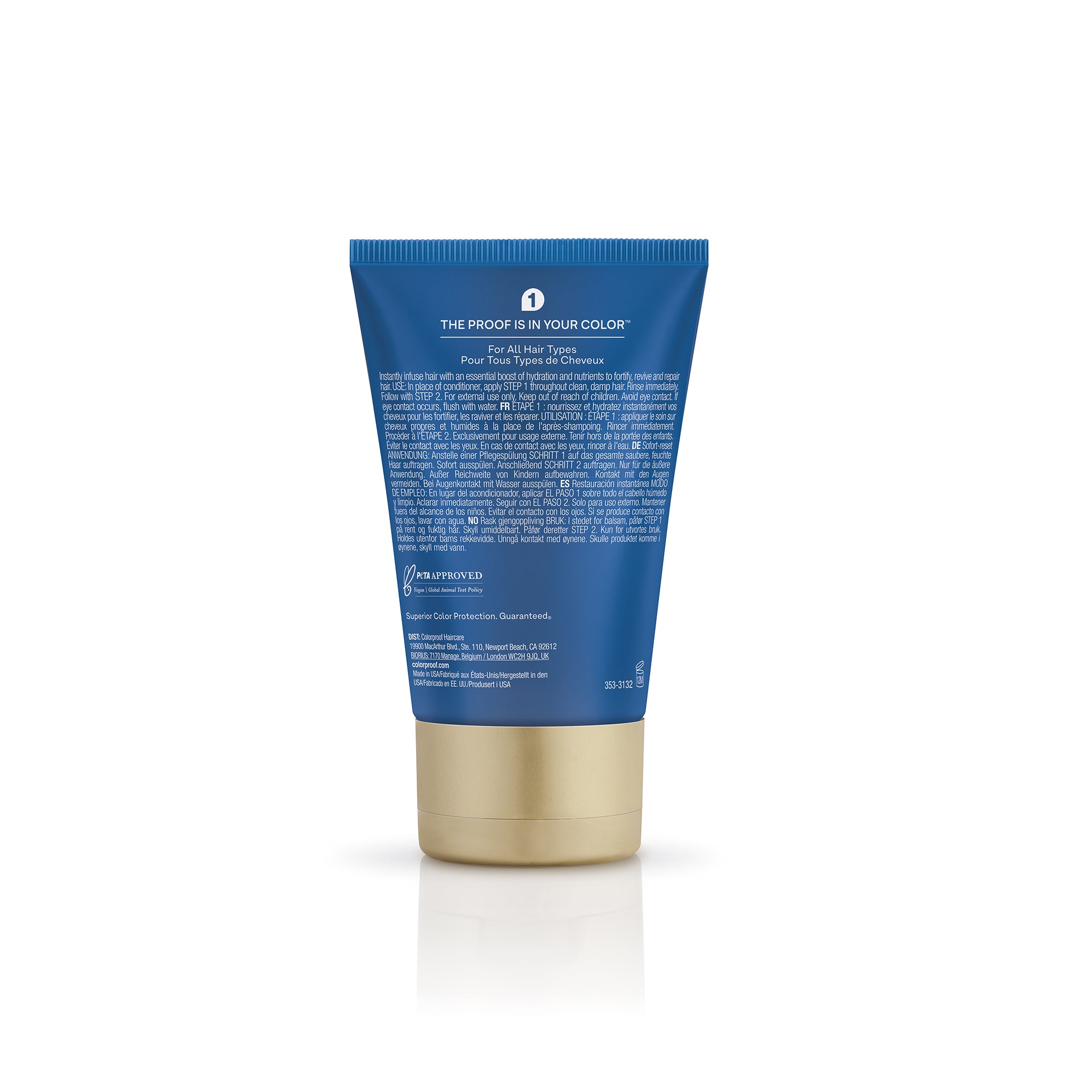 Colorproof Instant Reboot 2-Step Hair Treatment Masque - Deep Conditioning & Repair for Damaged Hair - Salon-Quality Hair Care at Home