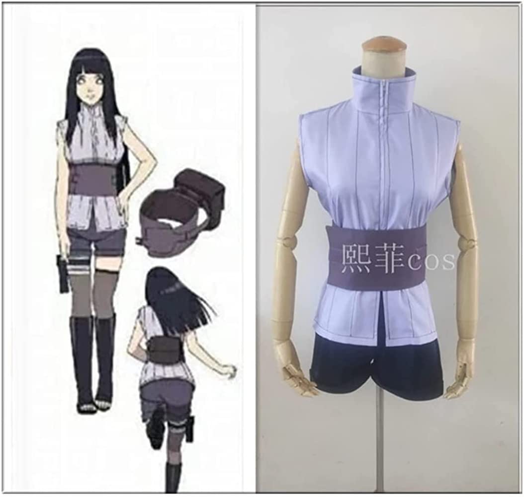 Naruto Hyuga Hinata Cosplay Costume - Anime Halloween Party Outfit for Women & Girls | Perfect for Conventions, Cosplay Events & Halloween