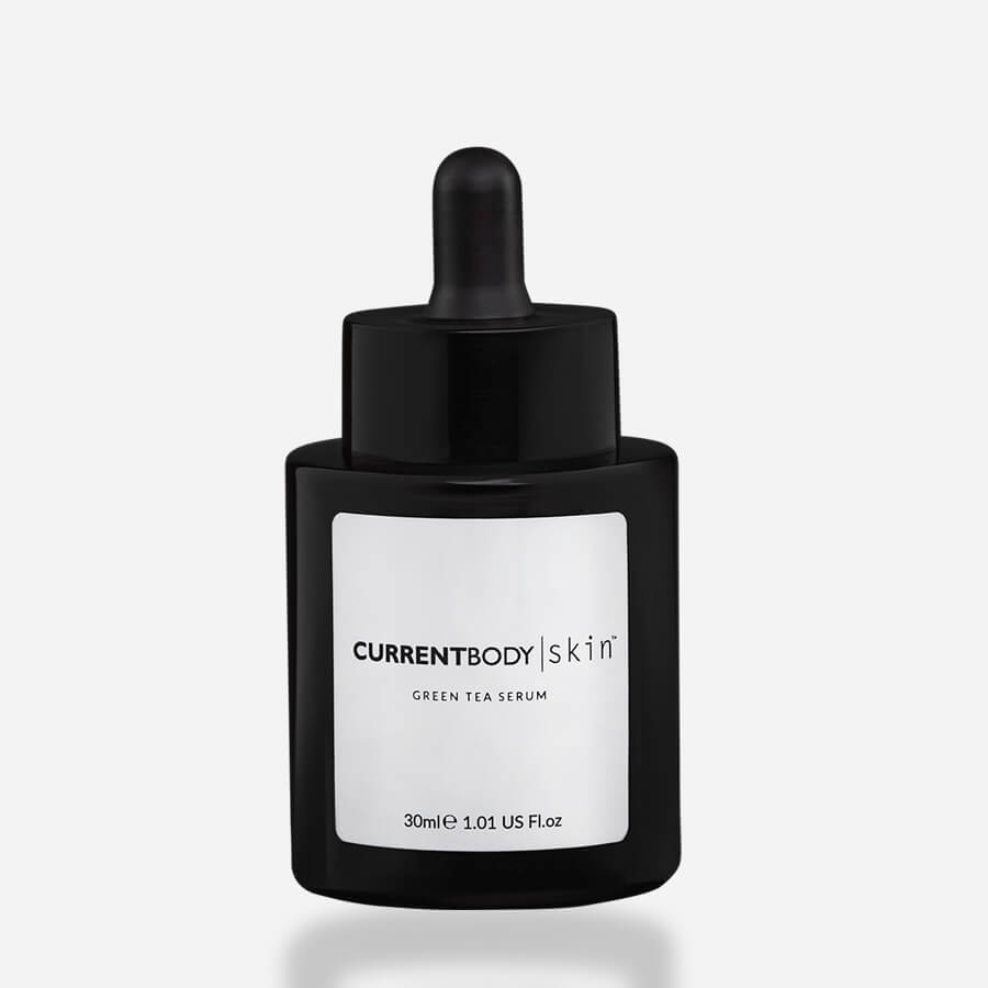 CurrentBody Skin Green Tea Serum - Anti-Aging Facial Serum with Antioxidants for Glowing Skin | Perfect for Daily Skincare Routine & Nighttime Hydration