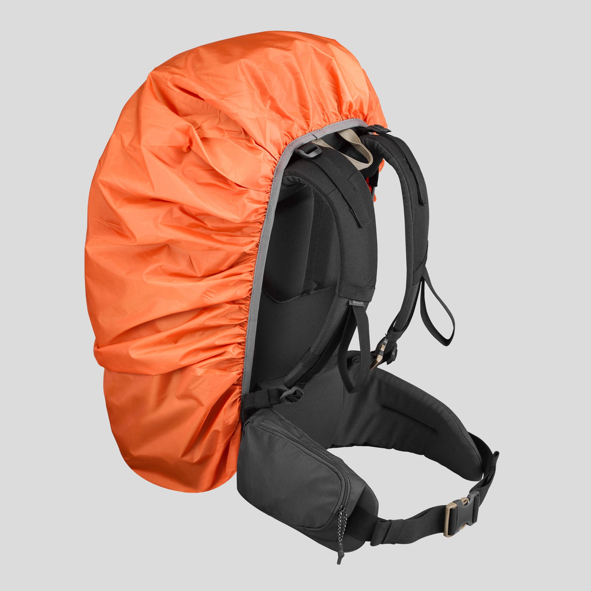 Forclaz 40-60L Lightweight Hiking Backpack with Waterproof Rain Cover - Perfect for Outdoor Adventures, Camping & Travel