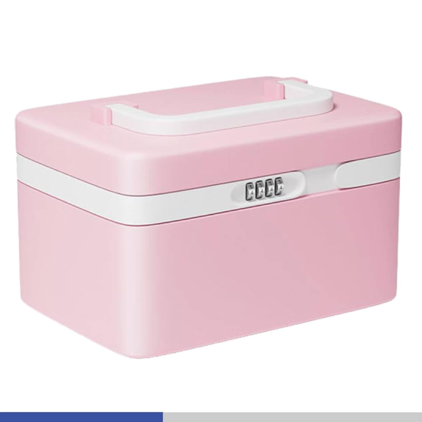 Secure Medicine Lock Box - Portable & Lockable Medication Storage Case for Pills & Prescriptions | Ideal for Travel, Home, and Healthcare Safety