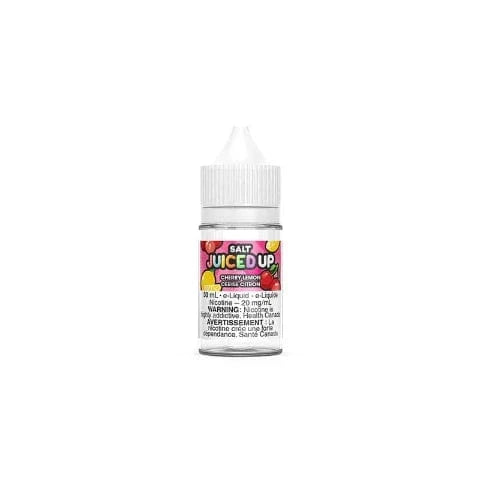 Juiced Up Salts Cherry Lemon Salt Nicotine E-Liquid 30mL - Refreshing Vape Juice for All-Day Use & On-The-Go Vaping