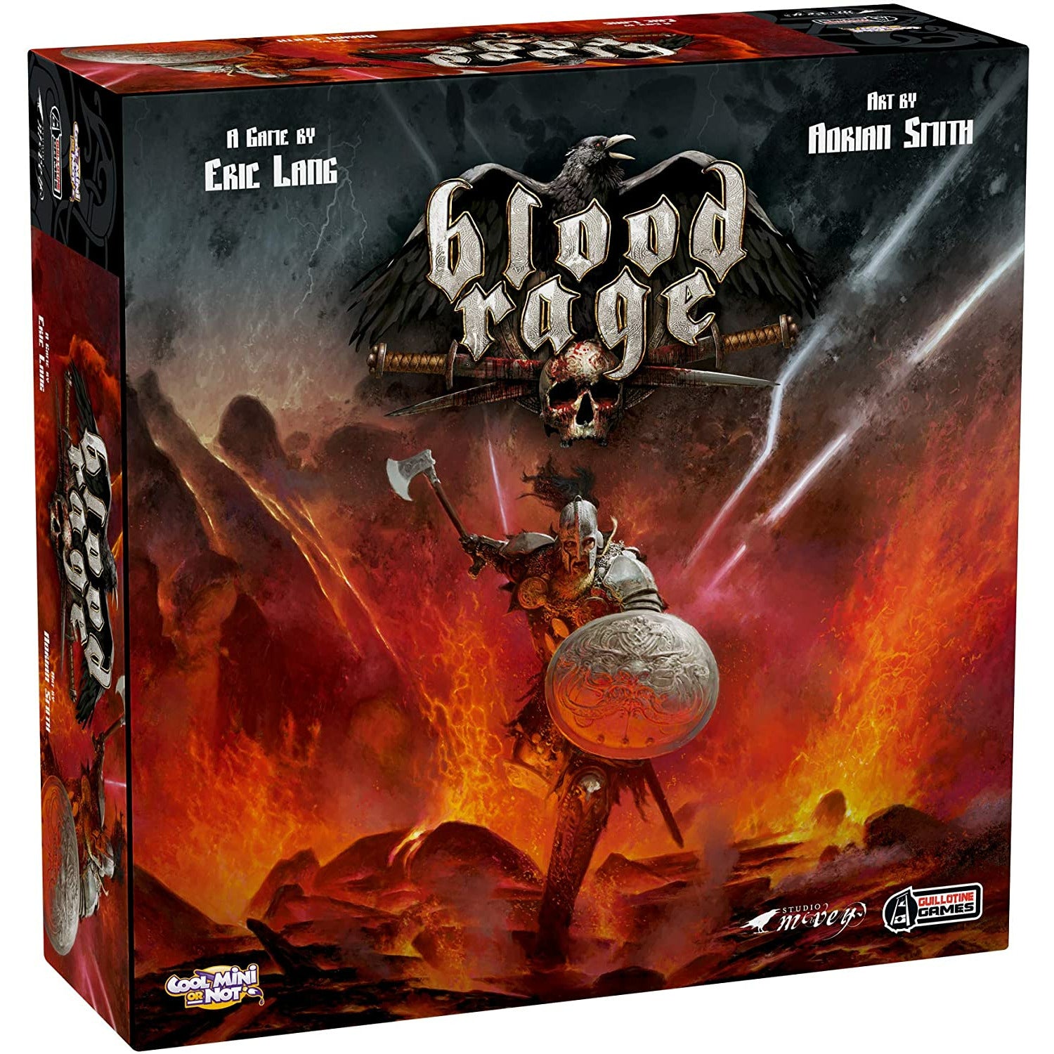 Blood Rage Board Game - Epic Viking Strategy Game for Adults & Teens - Perfect for Game Nights, Parties & Family Gatherings