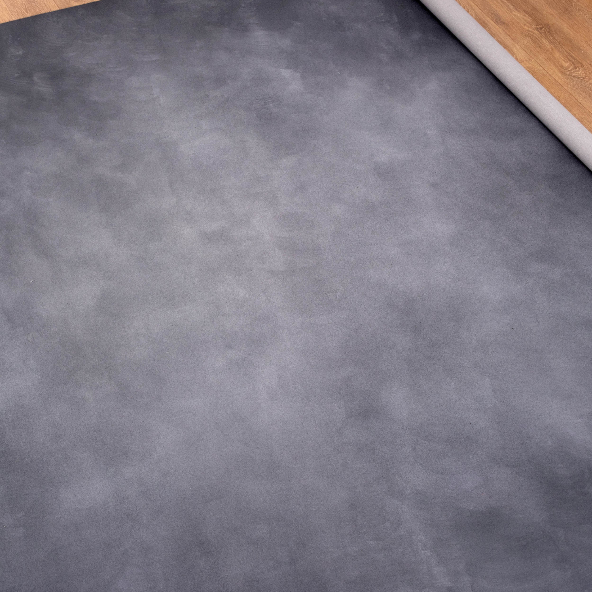 HP NS 2x3m High Quality Hand Painted Canvas Backdrop - Cloudy Grey - Perfect for Photography Studio, Wedding Background, and Home Decor